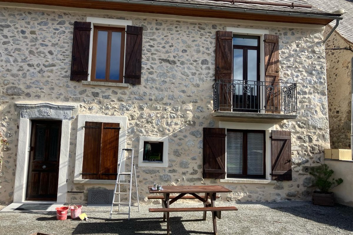 Après — Ravalement d'une façade ancienne